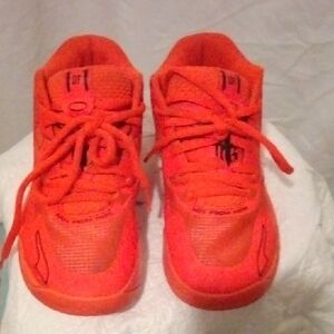 Puma Kids Bright Orange Sneakers